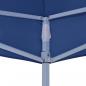 Preview: Partyzelt-Dach 2x2 m Blau 270 g/m² 