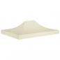 Preview: ARDEBO.de - Partyzelt-Dach 4x3 m Creme 270 g/m²