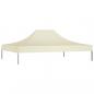 Preview: Partyzelt-Dach 4x3 m Creme 270 g/m²