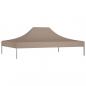 Preview: Partyzelt-Dach 4x3 m Taupe 270 g/m²