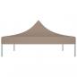 Preview: Partyzelt-Dach 4x3 m Taupe 270 g/m²