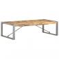 Preview: Couchtisch 140x70x40 cm Raues Mangoholz