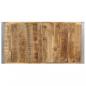 Preview: Couchtisch 140x70x40 cm Raues Mangoholz