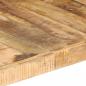 Preview: Couchtisch 140x70x40 cm Raues Mangoholz