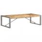 Preview: Couchtisch 140x70x40 cm Raues Mangoholz