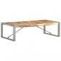 Preview: Couchtisch 140x70x40 cm Raues Mangoholz