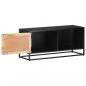 Preview: TV-Schrank 90x30x40 cm Raues Mangoholz