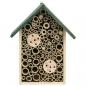 Preview: Insektenhotels 2 Stk. 23x14x29 cm Massivholz Tanne