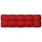 Preview: Palettensofa-Kissen 7 Stk. Rot