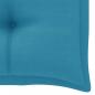 Preview: Gartenbank-Auflage Hellblau 100x50x7 cm Oxford-Gewebe