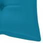 Preview: Gartenbank-Auflage Hellblau 120x50x7 cm Oxford-Gewebe