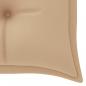 Preview: Gartenbank-Auflage Beige 150x50x7 cm Oxford-Gewebe