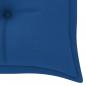 Preview: Gartenbank-Auflage Blau 150x50x7 cm Oxford-Gewebe