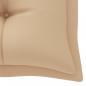 Preview: Gartenbank-Auflage Beige 180x50x7 cm Oxford-Gewebe