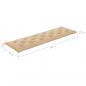 Preview: Gartenbank-Auflage Beige 180x50x7 cm Oxford-Gewebe