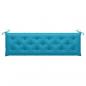 Preview: Gartenbank-Auflage Hellblau 180x50x7 cm Oxford-Gewebe