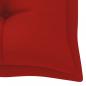 Preview: Gartenbank-Auflage Rot 180x50x7 cm Oxford-Gewebe