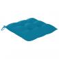 Preview: Stuhlkissen 2 Stk. Hellblau 40x40x7 cm Oxford-Gewebe