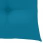 Preview: Stuhlkissen 2 Stk. Hellblau 40x40x7 cm Oxford-Gewebe