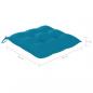 Preview: Stuhlkissen 2 Stk. Hellblau 40x40x7 cm Oxford-Gewebe