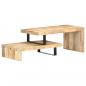 Preview: ARDEBO.de - 2-tlg. Couchtisch-Set Massivholz Mango 