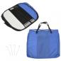 Preview: Faltbarer Welpenlaufstall mit Tragetasche Blau 145x145x61 cm