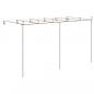 Preview: Garten-Pergola Antik-Braun 6x3x2,5 m Eisen