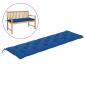 Preview: Gartenbank-Auflage Blau 180x50x7 cm Oxford-Gewebe