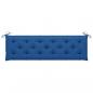 Preview: Gartenbank-Auflage Blau 180x50x7 cm Oxford-Gewebe