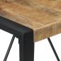 Preview: Esstisch 80x80x75 cm Raues Mangoholz