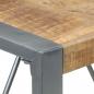 Preview: Esstisch 80x80x75 cm Raues Mangoholz