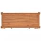 Preview: TV-Schrank 100x40x45 cm Teakholz