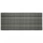 Preview: Garten-Bartisch Grau 140,5x60,5x110,5 cm Poly Rattan