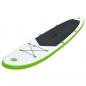 Preview: Aufblasbares Stand Up Paddle Board Set Grün und Weiß