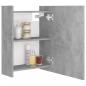 Preview: Bad-Spiegelschrank Betongrau 62,5x20,5x64 cm Holzwerkstoff