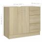 Preview: Waschbeckenunterschrank Sonoma-Eiche 63x30x54 cm Holzwerkstoff