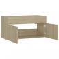 Preview: Waschbeckenunterschrank Sonoma-Eiche 90x38,5x46cm Holzwerkstoff