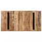 Preview: Esstisch 180x90x76 cm Raues Mangoholz