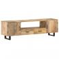 Preview: ARDEBO.de - TV-Schrank 160x30x45 cm Massivholz Mango