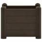 Preview: Garten-Hochbeet PP Mokka 43x43x35 cm