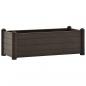 Preview: Garten-Hochbeet PP Mokka 100x43x35 cm