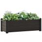 Preview: ARDEBO.de - Garten-Hochbeet PP Anthrazit 100x43x35 cm