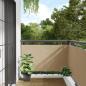 Preview: ARDEBO.de - Balkon-Sichtschutz Beige 75x300 cm Oxford-Gewebe