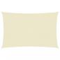 Preview: ARDEBO.de - Sonnensegel Oxford-Gewebe Rechteckig 3x6 m Creme