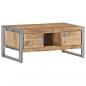 Preview: Couchtisch 95x50x40 cm Raues Mangoholz