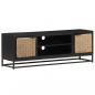 Preview: TV-Schrank 120x30x40 cm Massivholz Mango