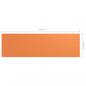 Preview: Balkon-Sichtschutz Orange 120x400 cm Oxford-Gewebe