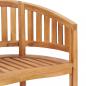 Preview: 4-tlg. Garten-Lounge-Set Massivholz Teak