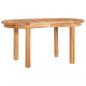 Preview: 4-tlg. Garten-Lounge-Set Massivholz Teak