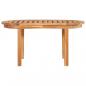 Preview: 4-tlg. Garten-Lounge-Set Massivholz Teak